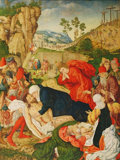 The Entombment by German School